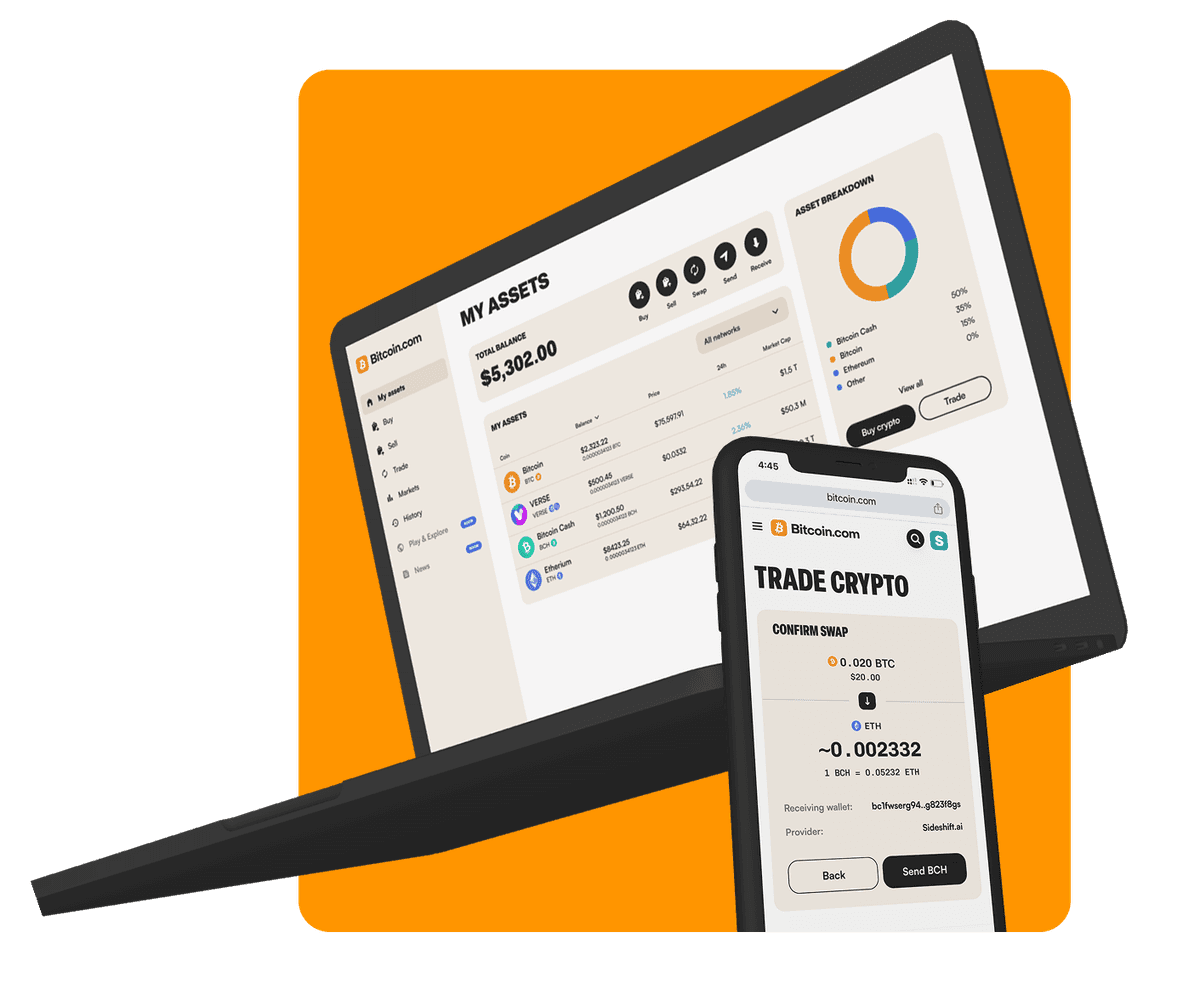 Bitcoin.com mockup